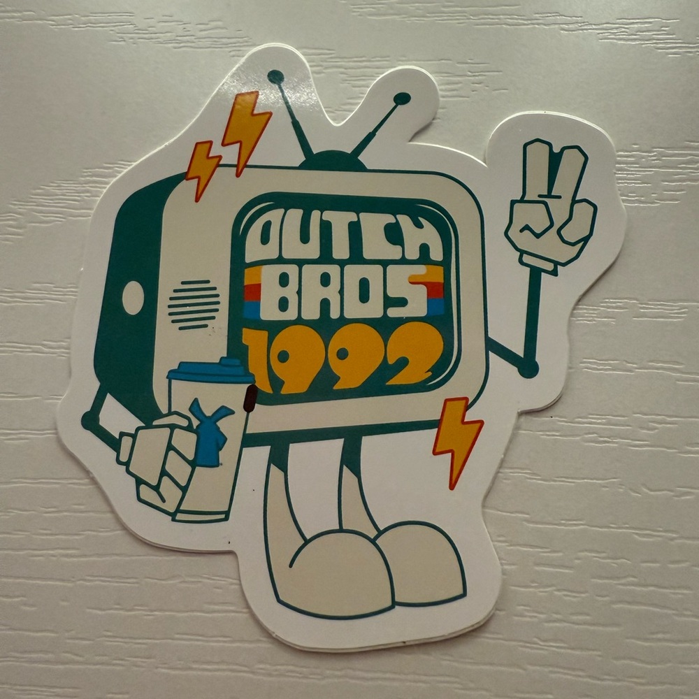 Dutch bros sticker